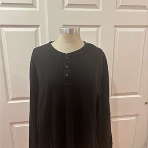 George Black Long Sleeve Tee